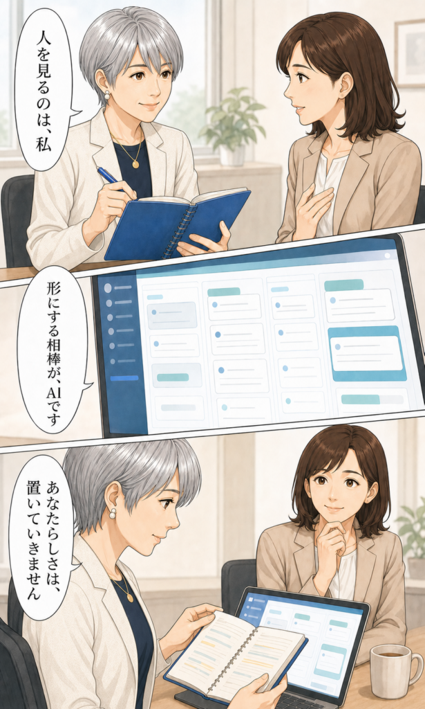 安城基予子 自己紹介ストーリー漫画 8ページ目