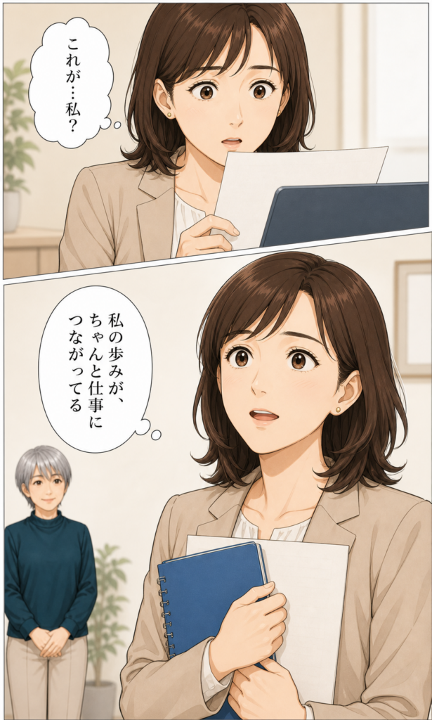 安城基予子 自己紹介ストーリー漫画 9ページ目