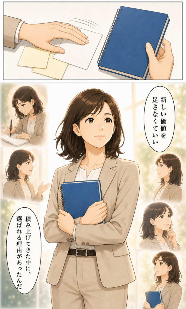 安城基予子 自己紹介ストーリー漫画 11ページ目